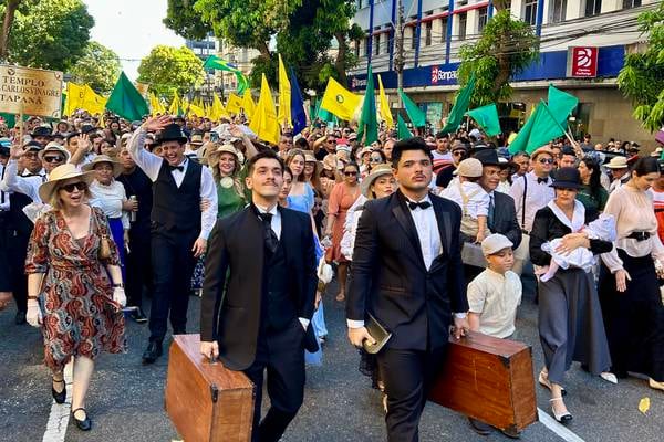 Kyrka i Brasilien firade sina svenska grundare