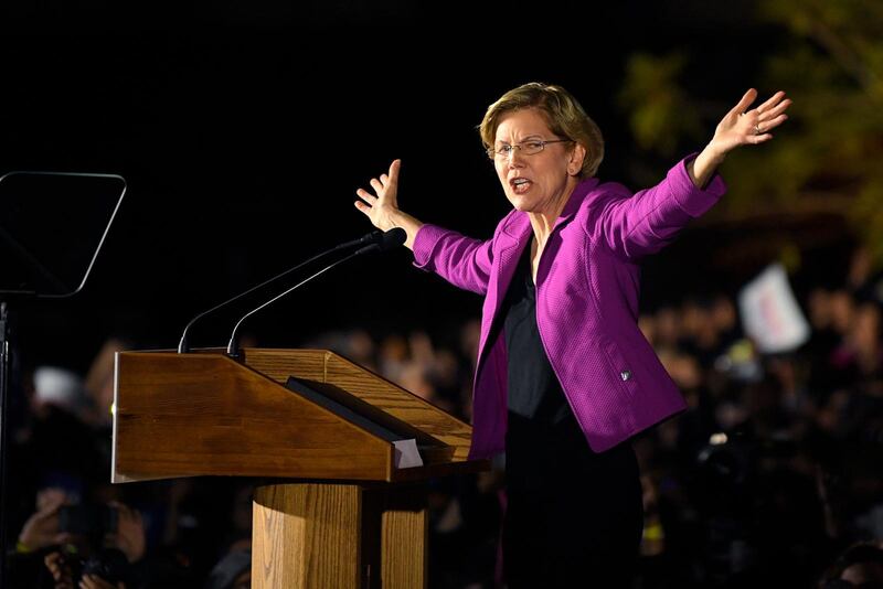 Elizabeth Warren.