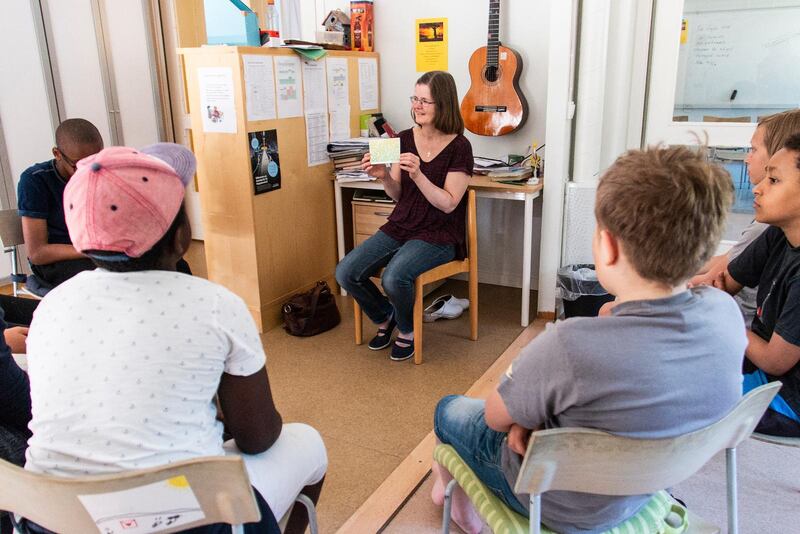 Församlingen Arkens friskola Kungsskolan i Kungsängen utanför Stockholm.