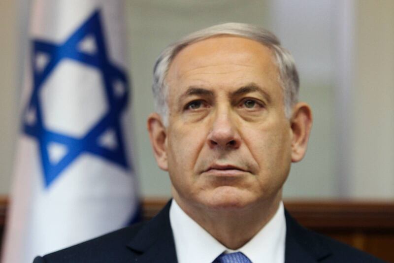 Benjamin Netanyahu.