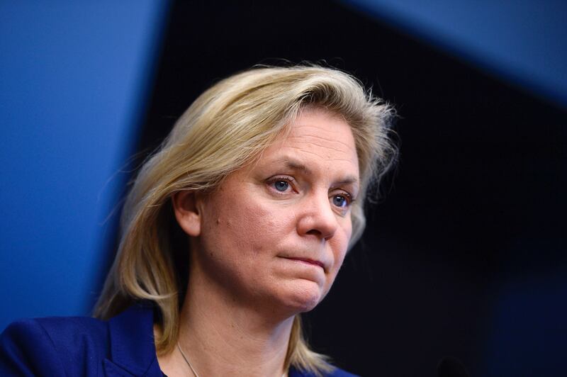 Finansminister Magdalena Andersson.