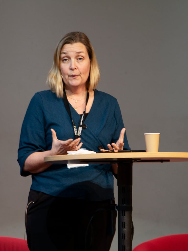 Linalie Newman, missionsföreståndare Evangeliska frikyrkan.