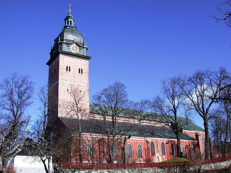 Strängnäs domkyrka. Mats tycker att "Strängnäs domkyrka slår dem alla!".