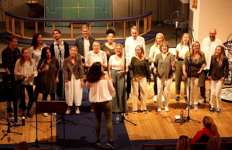 Kören kommer att medverka i en lovsångskonferens i Klara Kyrka i Stockholm 11-13 oktober.