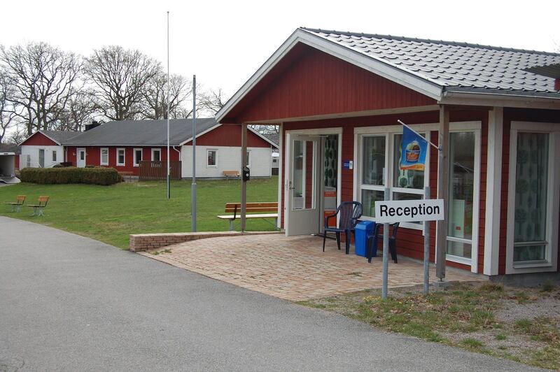 Senorens camping i Blekinge. Campingen har haft stort bortfall av gäster i sommar. Gårdsansvarig Conny Thordsson tror det beror på senaste tidens smittfall i Blekinge.