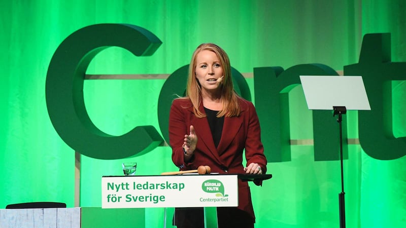 Annie Lööf inledningstalar.