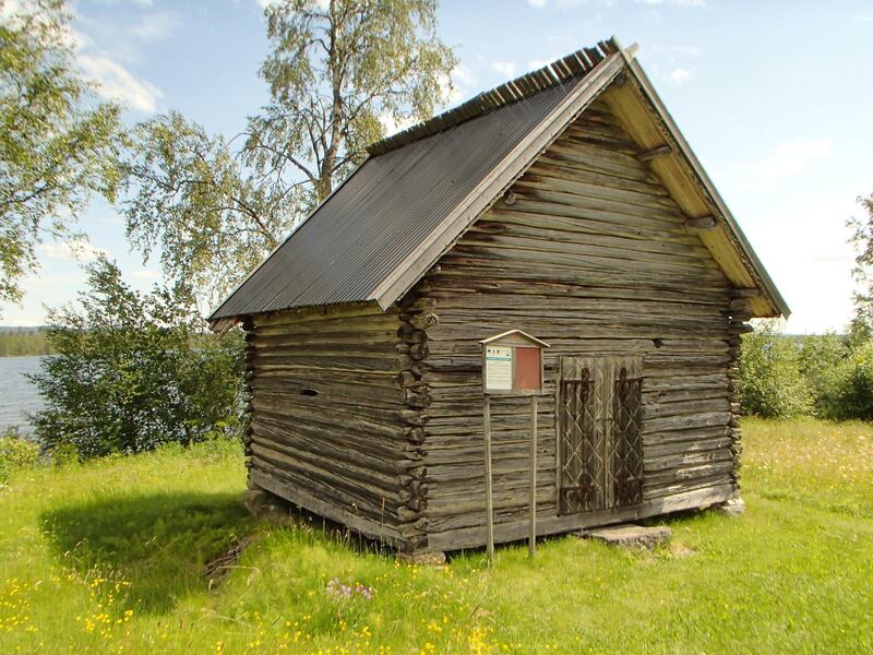 Boddas bönhus från 1912.