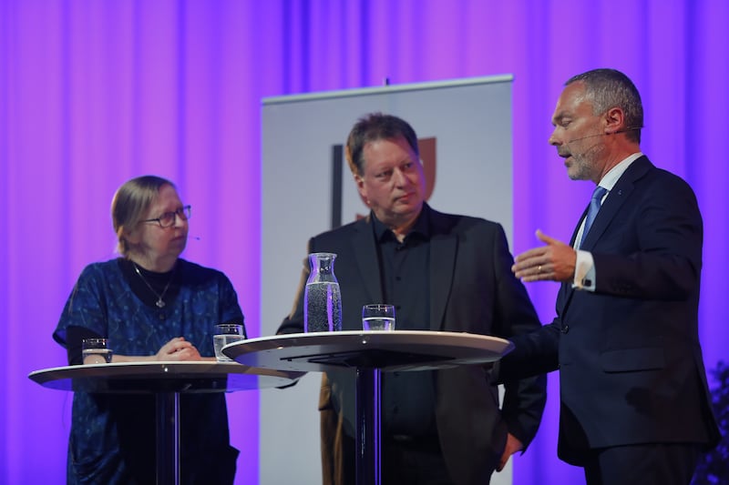 Liberalernas partiledare Jan Björklund frågades på torsdagskvällen ut i Pingstkyrkan i Uppsala.