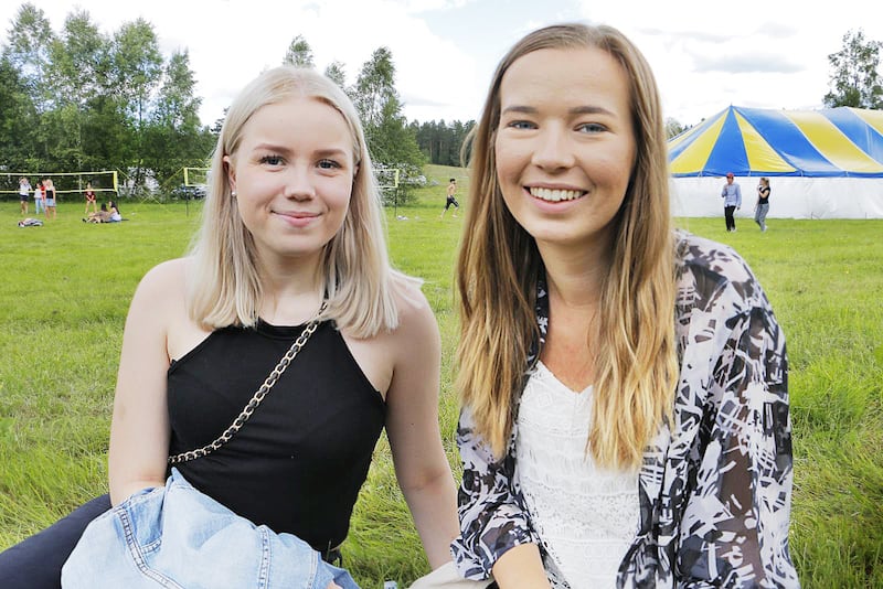 Alva Egenvall och Alice Leijon, 