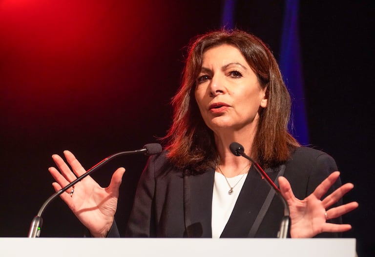 Anne Hidalgo, borgmästare i Paris.