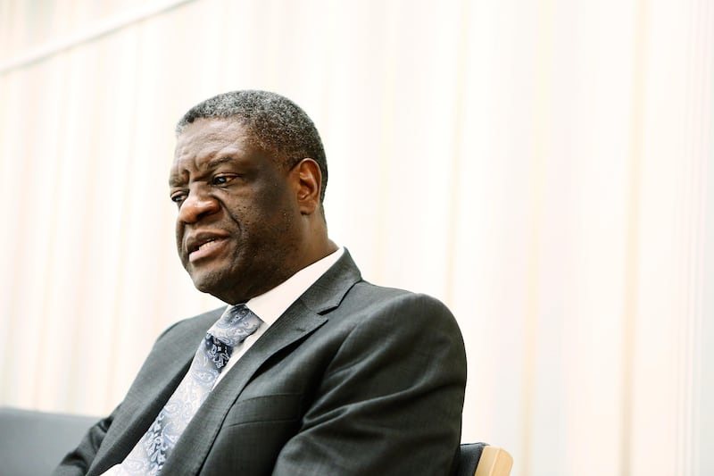 September 24, 2014 - Bukavu, Congo: Congolese gynecologist Doctor Denis Kukwege. On October 21, European lawmakers have unanimously awarded their top human rights prize, the Sakharov Prize, to Mukwege who campaigns against sexual violence targeting women in war. Mukwege, 59, set up the Panzi Hospital in eastern Congo's Bukavu in 1998 and still works with victims of sexual violence there. On January 1, 2015, the Congolese hospital renowned for treating war rape victims has had its bank accounts frozen for alleged tax fraud, preventing it from paying its staff and prompting them to go on strike. The Panzi Hospital in Bukavu, run by Dr Denis Mukwege, says it is being unfairly targeted by the authorities in Democratic Republic of Congo. (Jukka Grondahl/MV Photos/Polaris) 