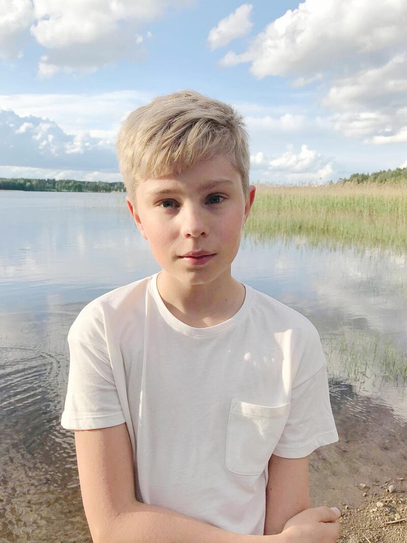 Hilding Gindemo, 11 år.