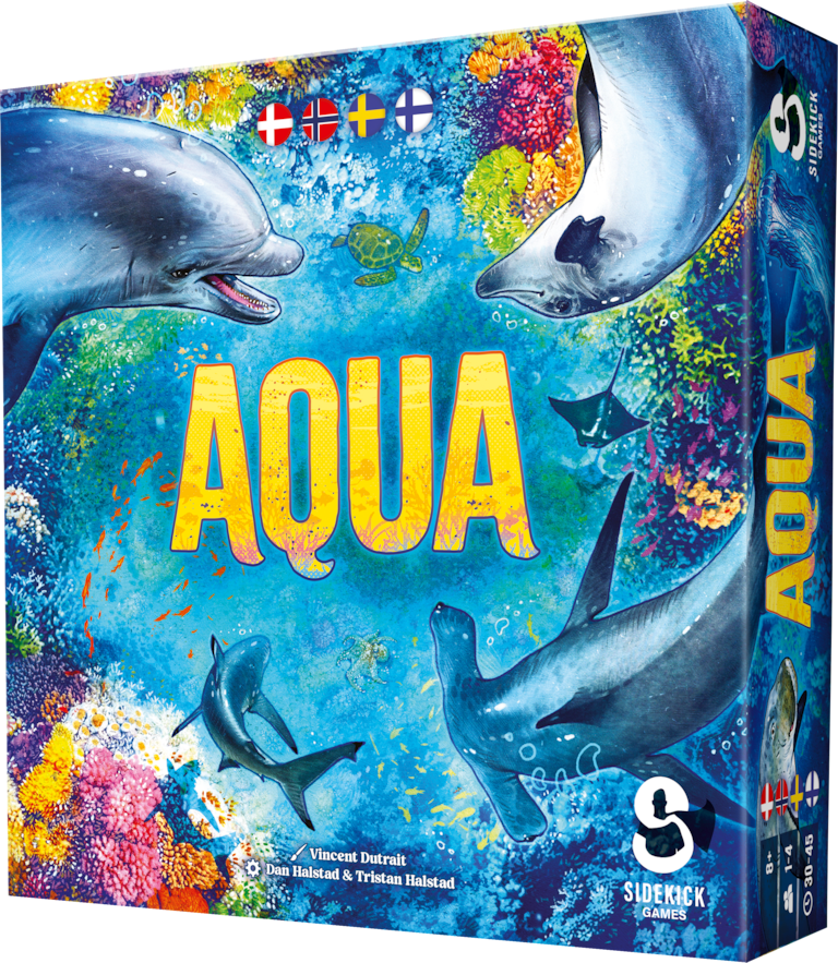 Brädspelsomslag: Aqua