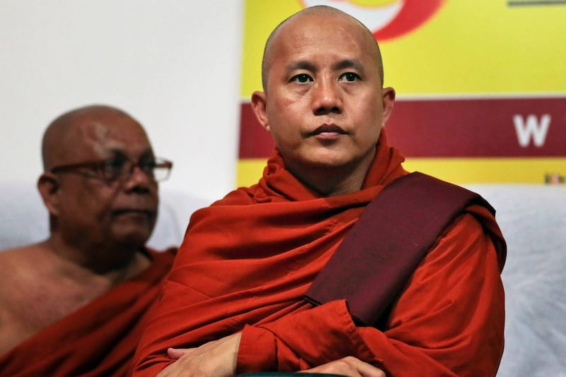 Theravada-munken Ashin Wirathu.