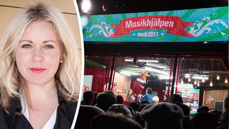 Frälsningsarméns Madeleine Sundell medverkar i Musikhjälpen.