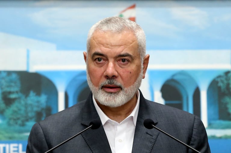 Hamas ledare Ismail Haniyeh.