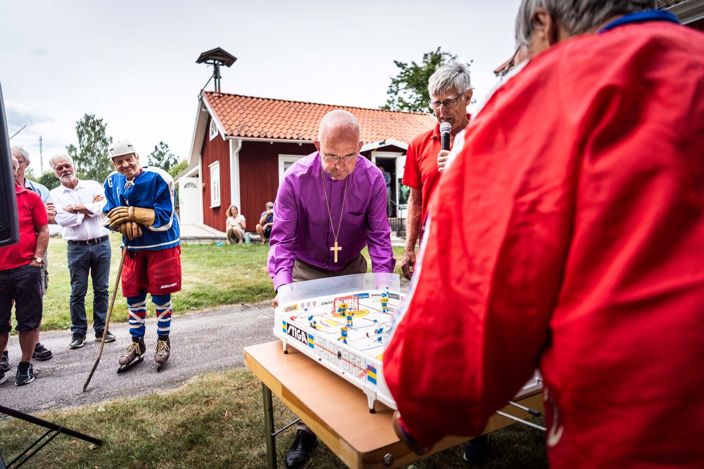 David Johansson, vinnare av utmärkelsen Årets rookie 2023.
David vann bland annat med sina bilder från den brinnande kyrkan i Viås.