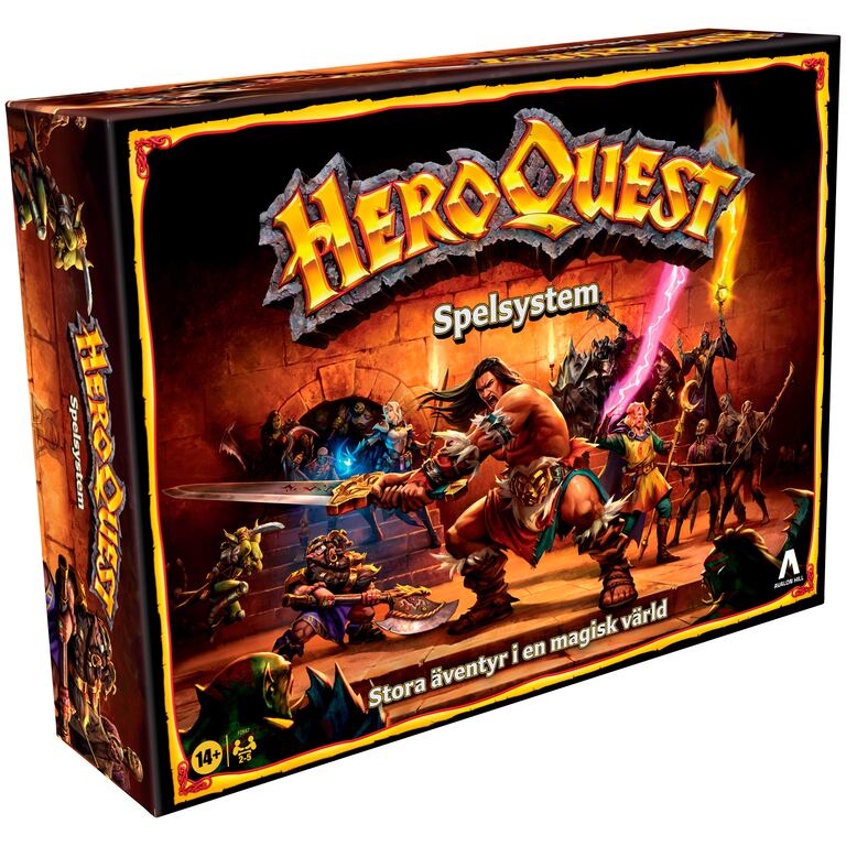 Spelomslag: HeroQuest