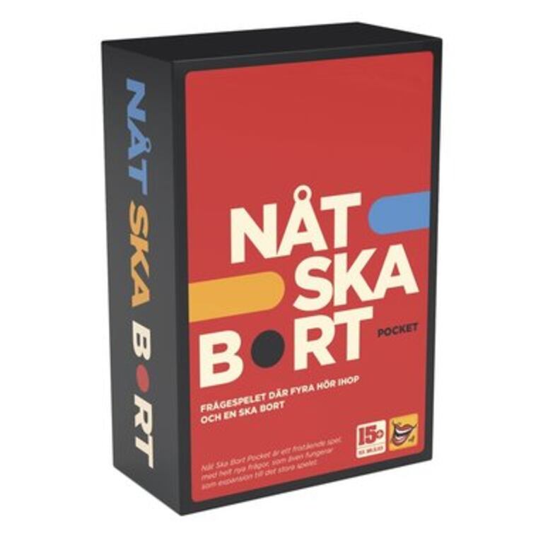 Brädspelet Nåt ska bort - pocket