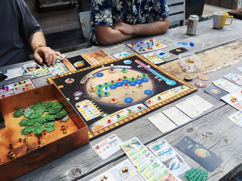 Terraforming Mars.