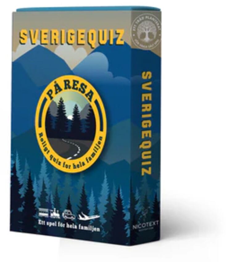 Brädspelet Sverigequiz