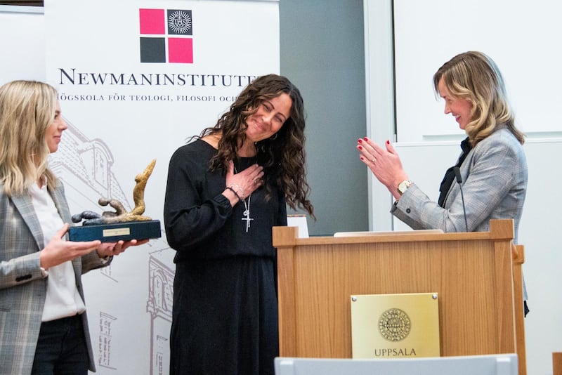 Utdelning av Scandinavian Human Dignity Award.