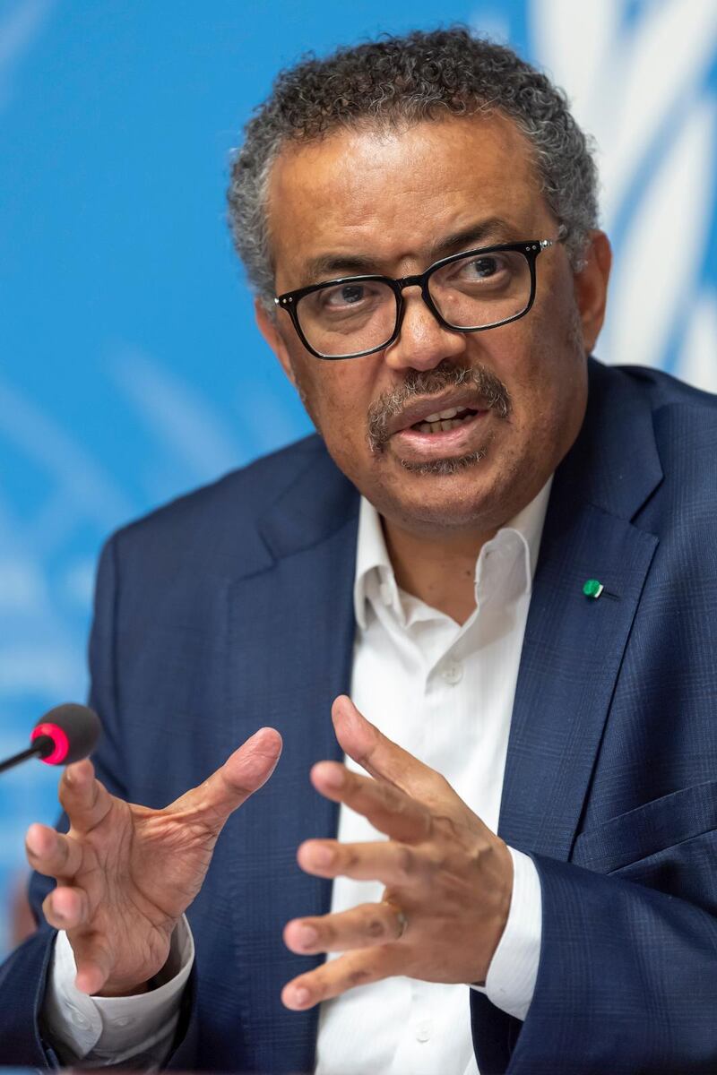 Tedros Adhanom Ghebreyesus.