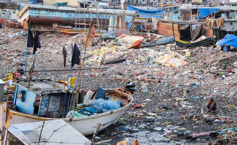 Mest utsatta för klimatförändringarna är de som bor i fattiga utvecklingsländer, skriver debattören. Bilden från Mumbai, Indien.