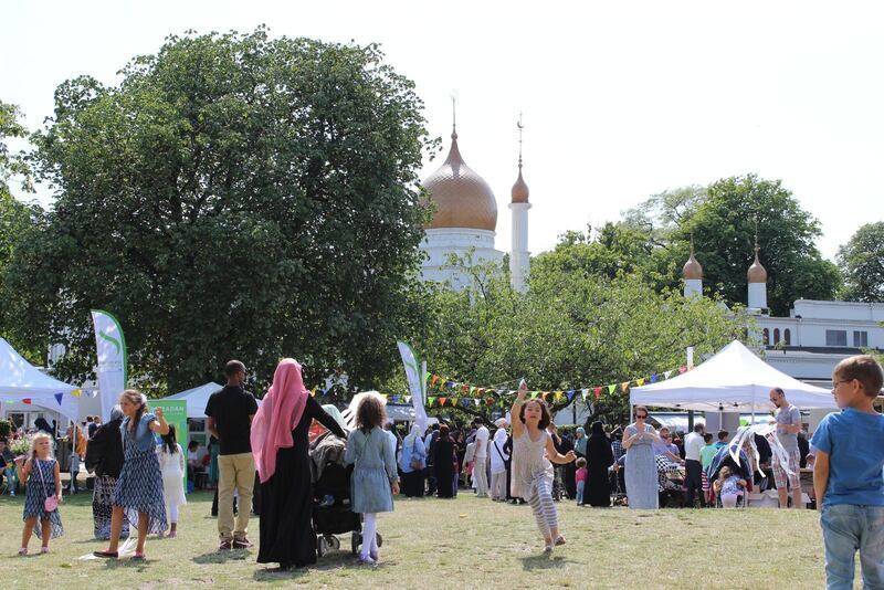 Eidfestivalen i Malmö, bilden är från då högtiden firades tidigare.