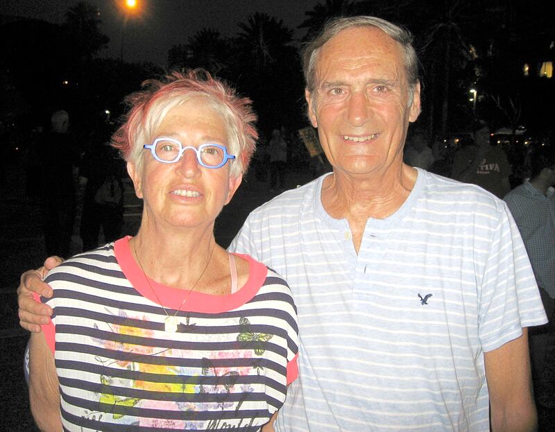 TEL AVIV. Rina och Gideon Bartal. 