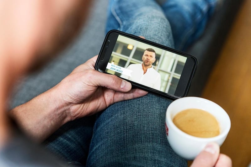 Livets ords pastor Joakim Lundqvist talade under årets digitala Europakonferens.