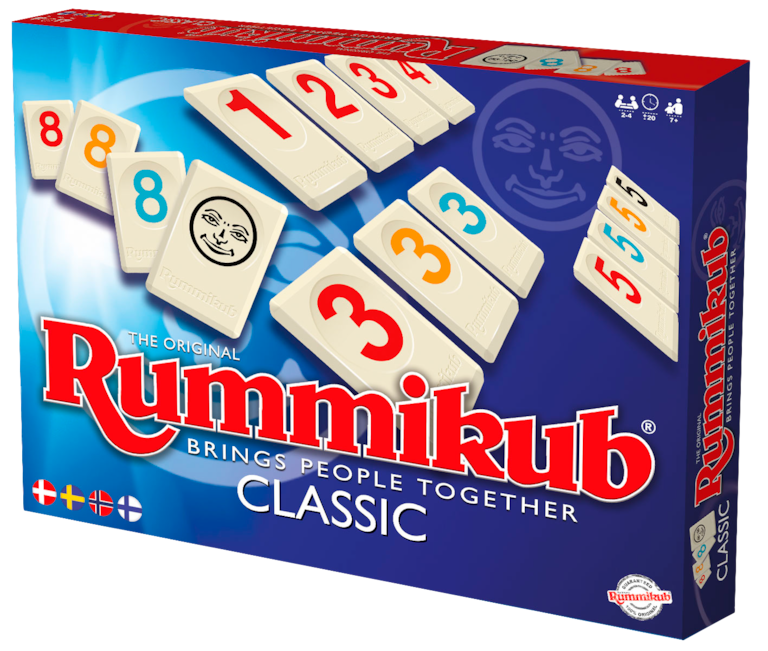 Omslag, brädspelet Rummikub