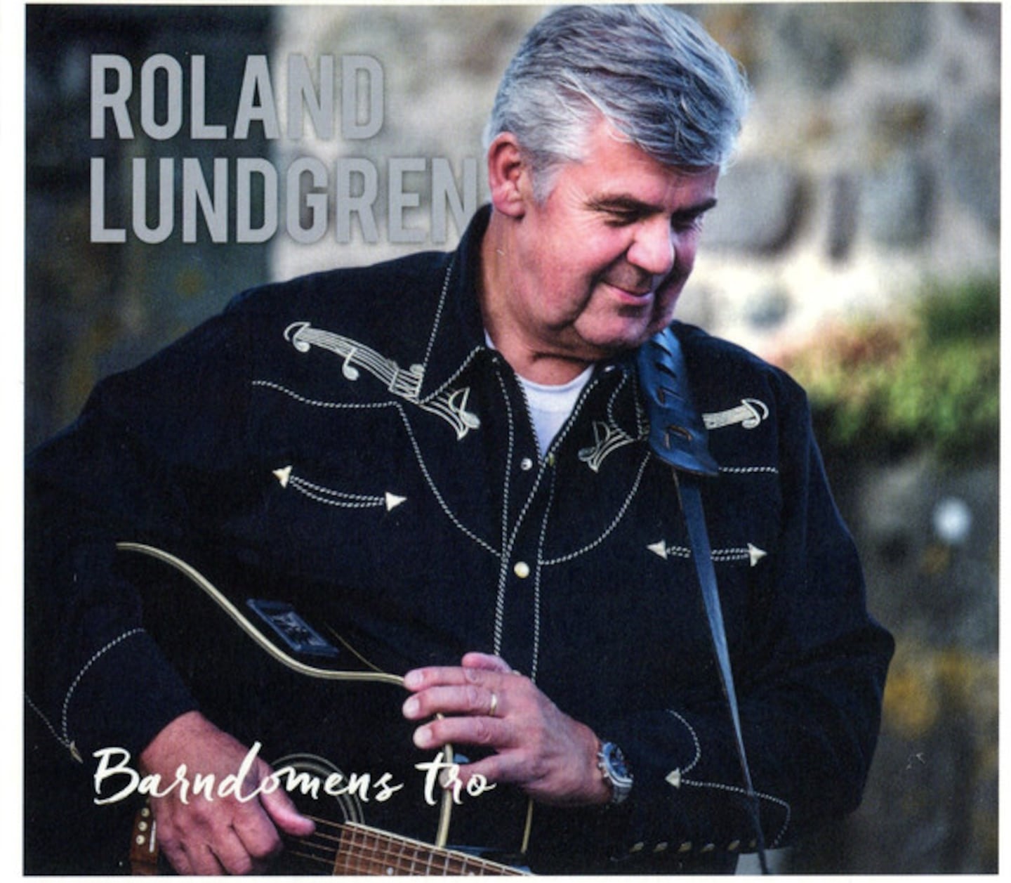 Roland Lundgren "Barndomens tro" Skivomslag (2020).