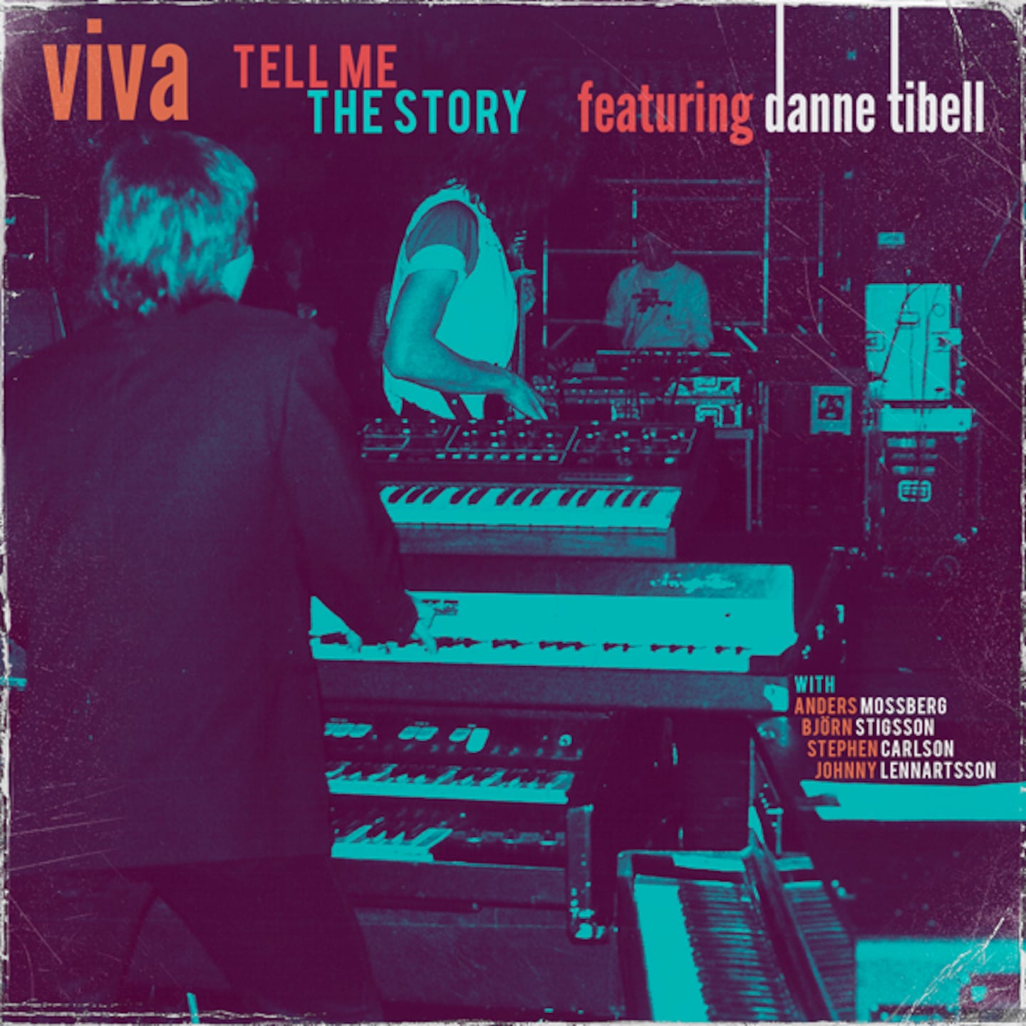 Danne Tibell med flera "Viva – Tell me the story" skivomslag (2020).