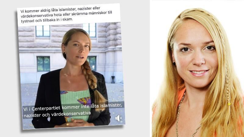 Centerpartist jämförde värdekonservativa med nazister