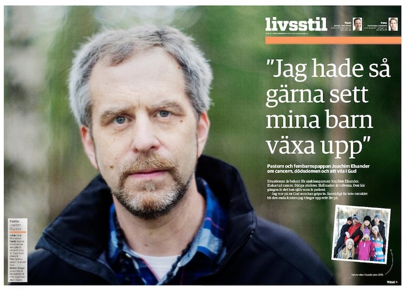 Ett drygt halvår har gått sedan tidningen Dagen sist träffade sjukhuspastorn Joachim Elsander. Reportaget publicerades 17 maj 2019.