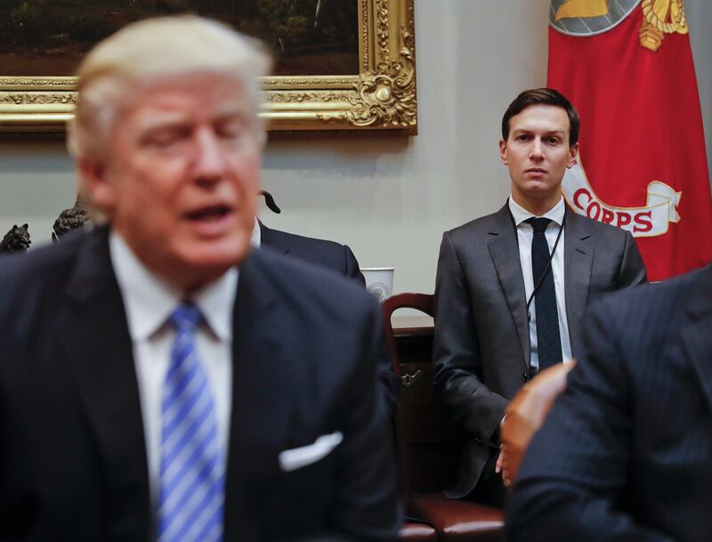  Donald Trumps svärson Jared Kushner är seniorrådgivare i Vita huset.