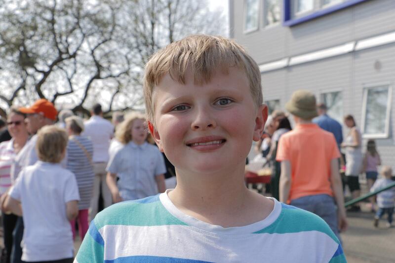 Johannes, går i trean på skolan.