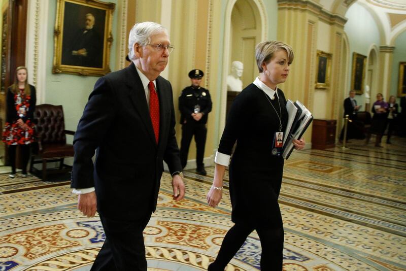 Mitch McConell har en ledande roll i riksrätten mot Donald Trump.