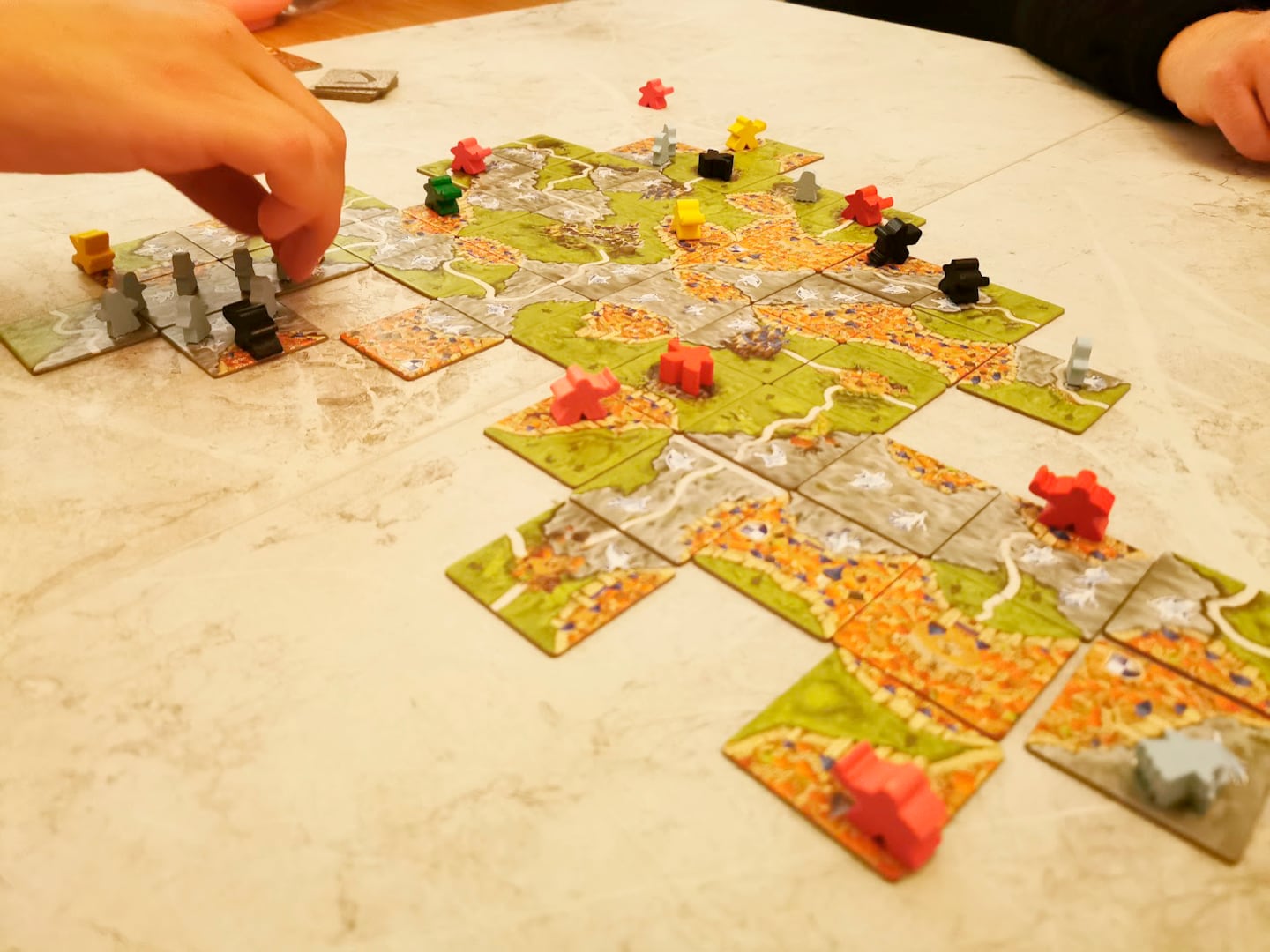 Mists over Carcassonne, spelbild