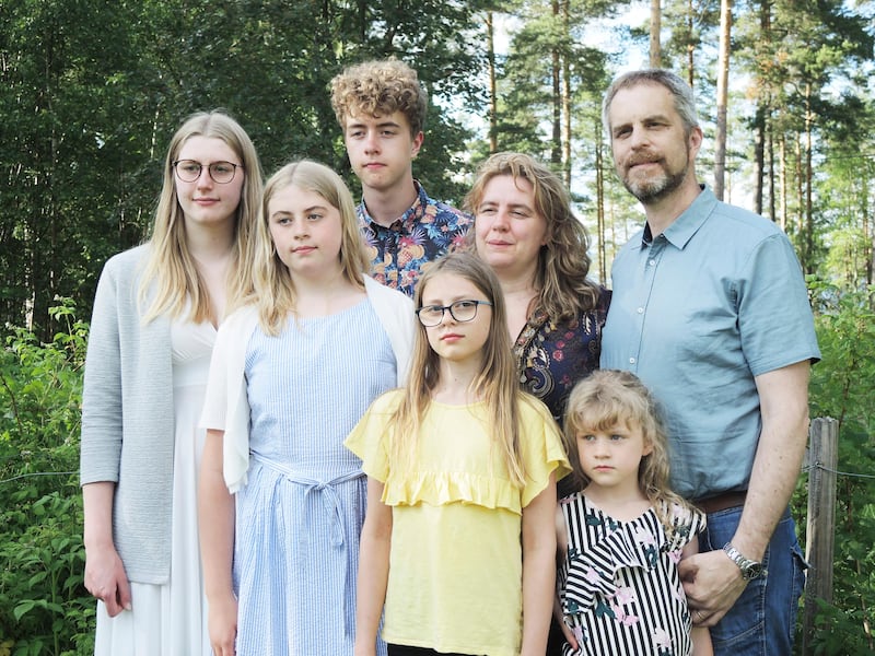 Familjen Elsander.