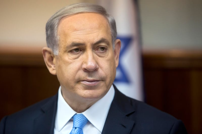 Benjamin Netanyahu.