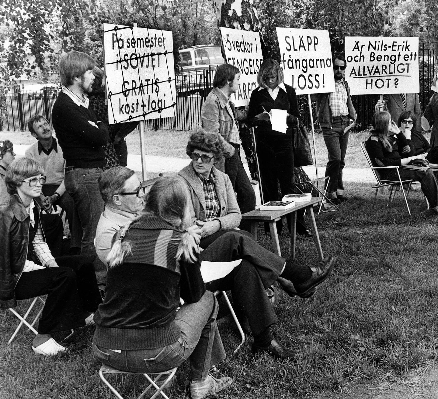 Bengt Sareld - protester.