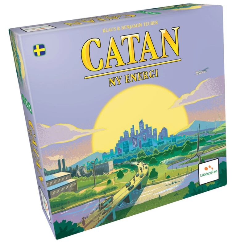 Omslag till brädspelet: Catan: Ny energi