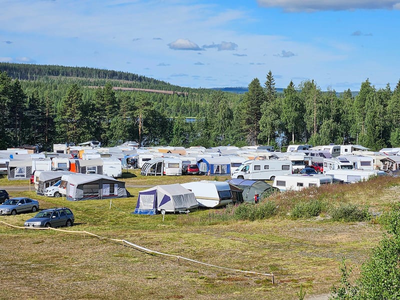 Miljöbild från Lapplandsveckan 2023.