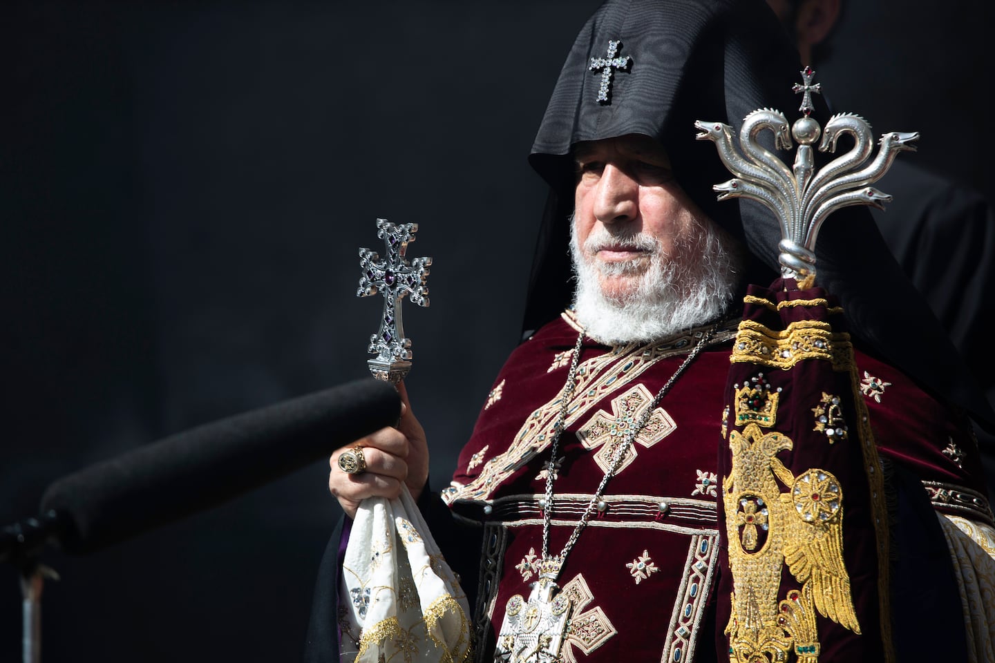 Det armeniska kyrkans ledare Catholicos Garegin II.