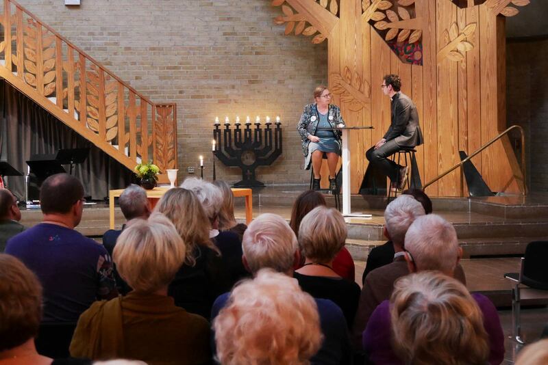 Dagens jubileumsturné i Saronkyrkan, Göteborg. Dagen 70 år