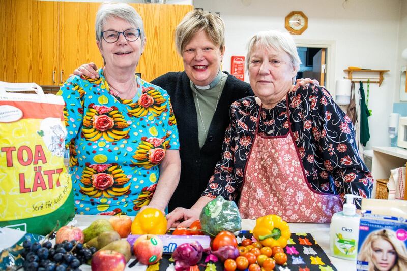 Margareta Palmquist, Lena Gunnarsson, Ulla Ragnarsson.