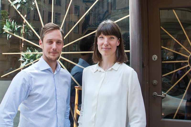 Martin Vogel från Svenska kyrkan och Anna Axelsson från Diakonia, båda vana att delta vid klimatmöten.