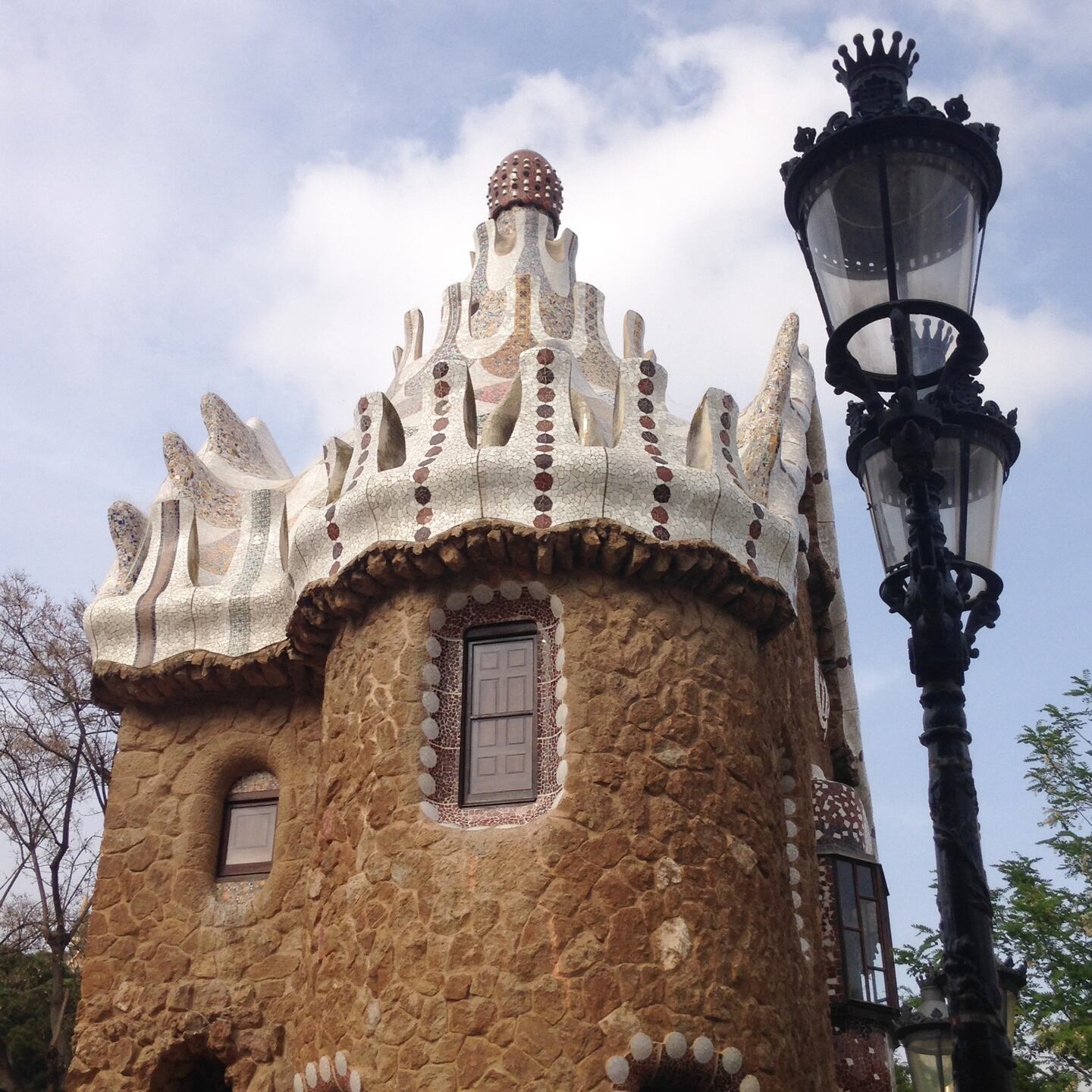 Resereportage från Barcelona. Parc Güell1